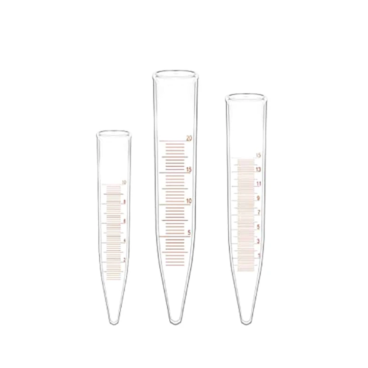 Graduated 5ml 10ml Glass Centrifuge Tube with Graduation
